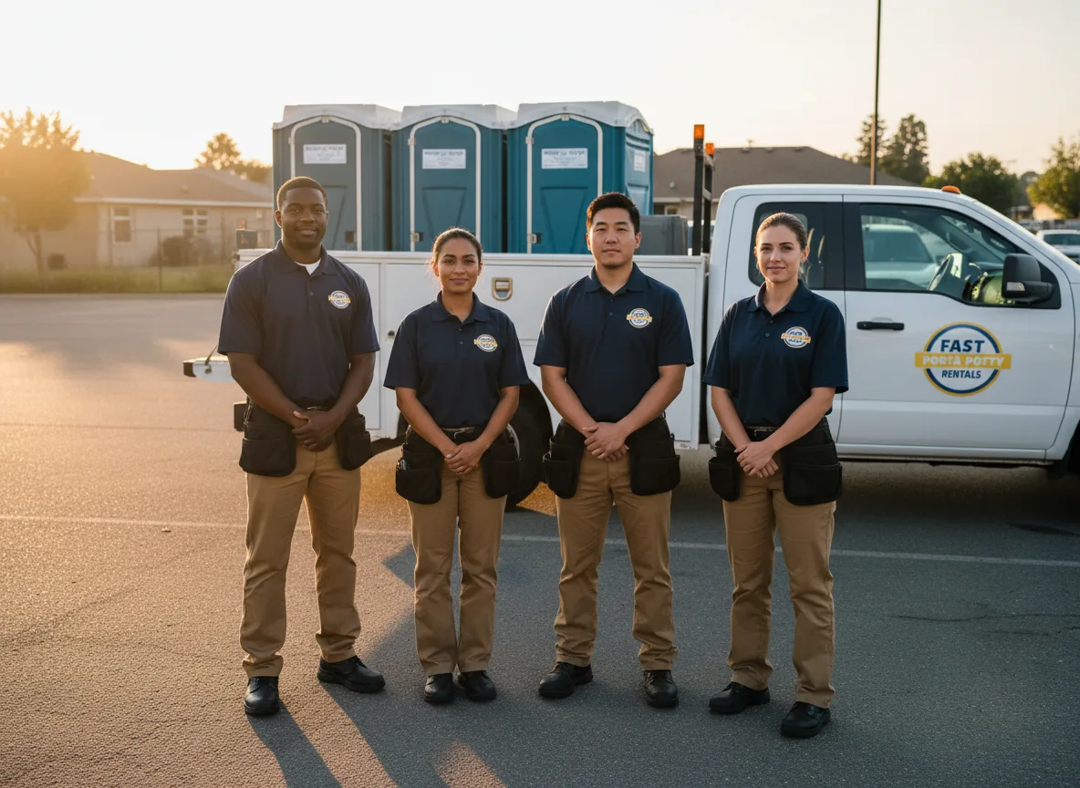 Standard Porta Potty Rentals company in Roanoke, LA